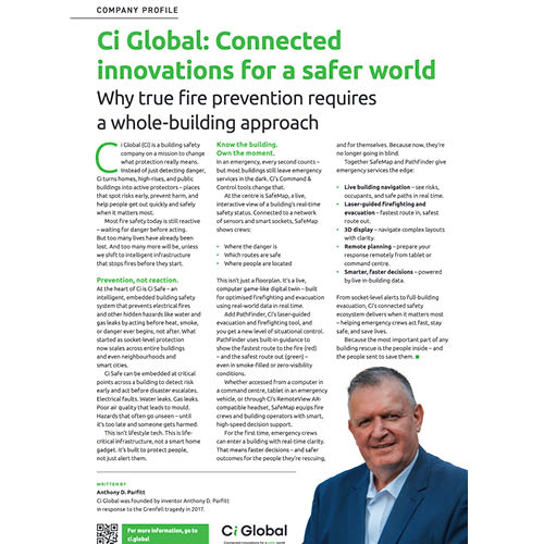 You are currently viewing Ci Global: Connected innovations for a safer world